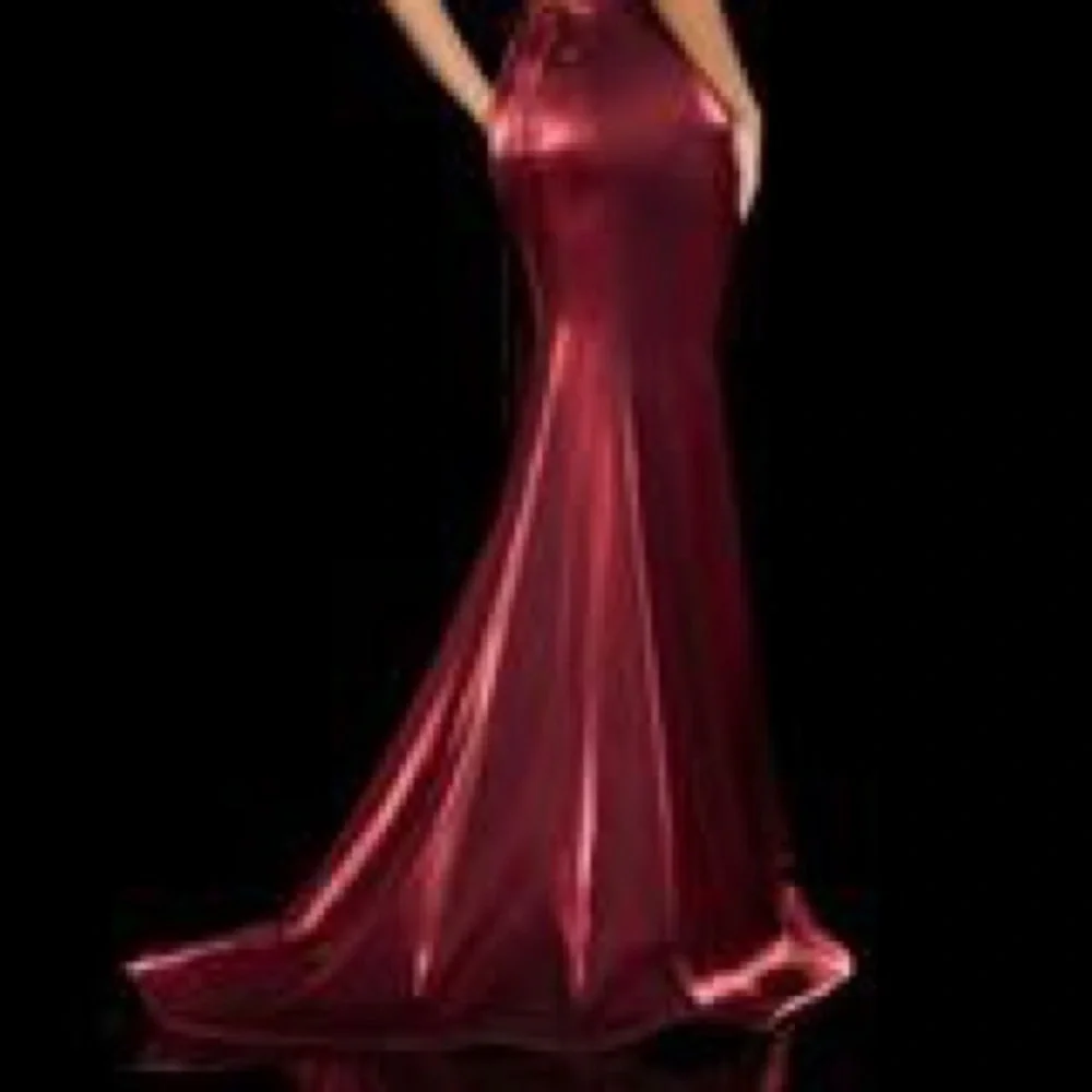 Sale! Prom Dress on Sale!! Wine Red Sherri Hill - Picture 5 of 13
